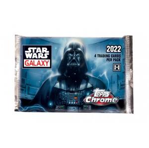 Star Wars Chrome Galaxy Hobby Booster balíček - Topps