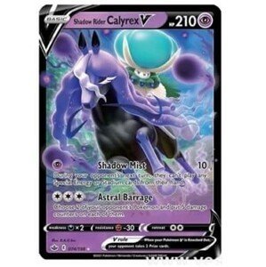 Pokémon karta Shadow Rider Calyrex V z League battle decku