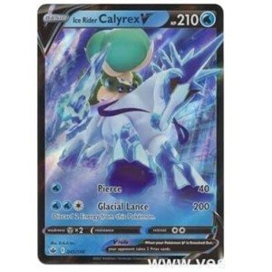 Pokémon karta Ice Rider Calyrex V z League battle decku