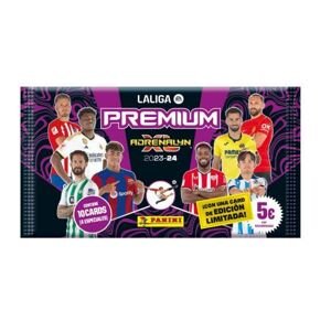 Fotbalové karty Panini LaLiga 2023/2024 Adrenalyn Premium Booster balíček