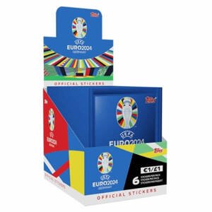 Topps EURO 2024 Booster Box - samolepky 50 ks