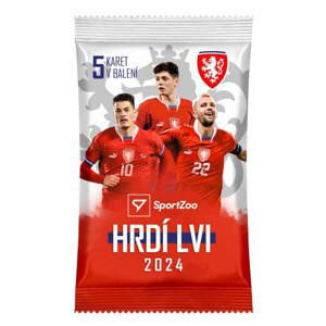 Fotbalové karty Hrdí lvi 2024 Hobby balíček