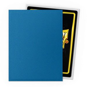 Obaly na karty Dragon Shield Matte Dual Sleeves - Blue Silver - 100 ks