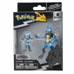 Pokémon akční figurky Riolu a Lucario 5 - 7 cm