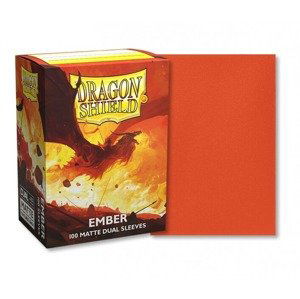 Obaly na karty Dragon Shield Protector - Dual Matte Ember - 100ks