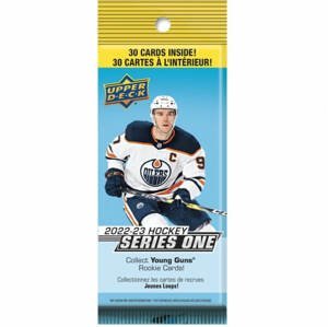 2022-23 NHL Upper Deck Series One Fat Pack - hokejové karty