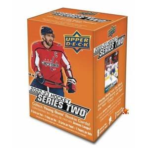 2022-2023 NHL Upper Deck Series Two Blaster box - hokejové karty
