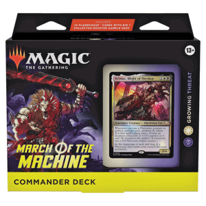 Magic the Gathering March of the Machine Commander - Growing Threat