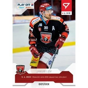 Hokejová karta Tipsport ELH 2022-2023 - L-112 Jakub Lev