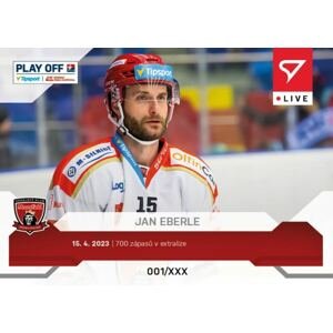 Hokejová karta Tipsport ELH 2022-2023 - L-119 Jan Eberle