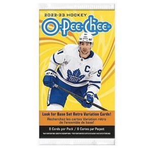 2022-2023 NHL Upper Deck O-Pee-Chee Gravity Feed balíček - hokejové karty