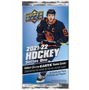 2021-22 NHL Upper Deck Series One Gravity Feed balíček - hokejové karty