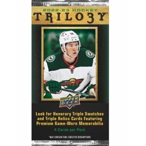 2022-2023 NHL Upper Deck Trilogy balíček - hokejové karty