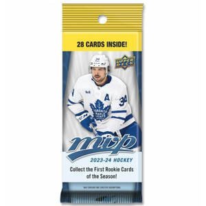 2023-24 NHL Upper Deck MVP Fat pack - hokejové karty