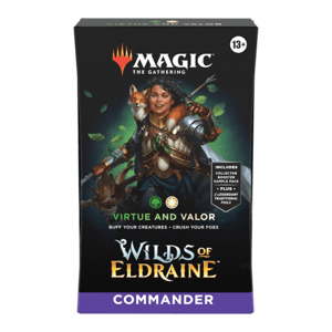 Magic the Gathering Wilds of Eldraine Commander - Virtue and Valor