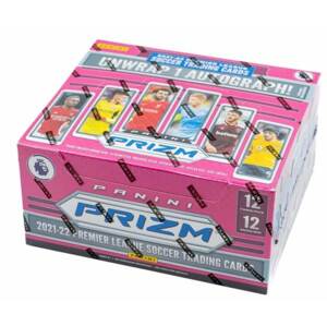 2021-2022 Panini Prizm Premier League Hobby Box - fotbalové karty