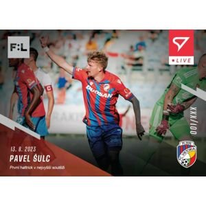 Fotbalová karta Fortuna Liga 23-24 L-01 Pavel Šulc Plzeň