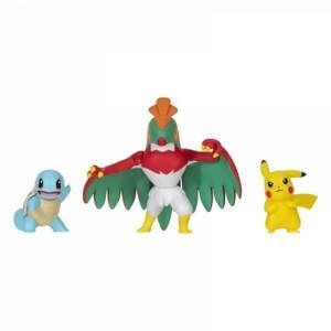 Pokémon akční figurky Squirtle, Hawlucha, Pikachu 5 - 8 cm