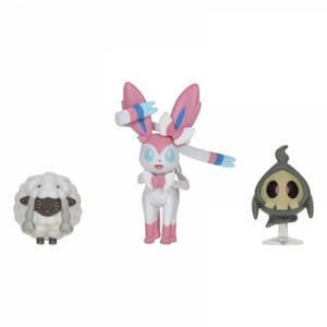 Pokémon akční figurky Wooloo, Sylveon, Duskull 5 - 8 cm