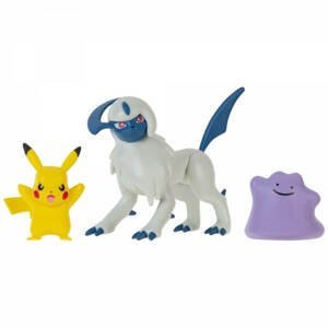 Pokémon akční figurky Pikachu, Absol, Ditto 5 - 8 cm