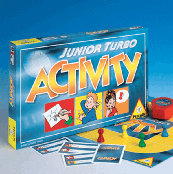 Desková hra Activity Junior Turbo v češtině