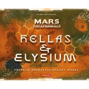 Mars: Teraformace rozšíření Hellas a Elysium