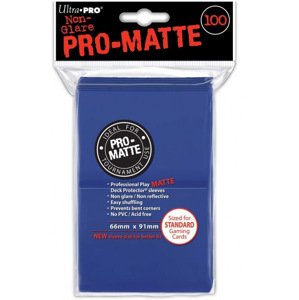 Obaly na karty Ultra Pro Pro-Matte Blue 2x50 ks