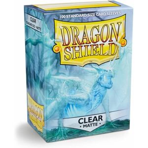 Obaly na karty Dragon Shield Protector - Matte Clear - 100 ks