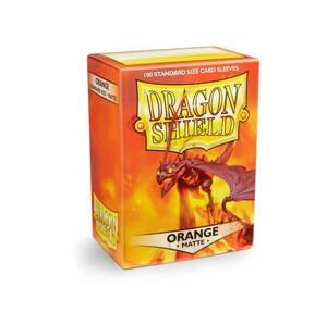 Obaly na karty Dragon Shield Protector - Matte Orange - 100 ks