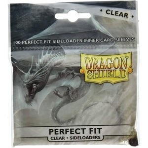 Obaly na karty Dragon Shield - Perfect Fit Clear/Clear Sideloading - 100 ks