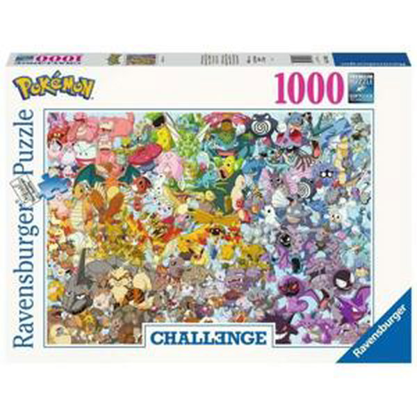 Puzzle Ravensburger Pokémon Challenge - 1000 dílků