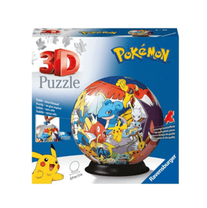 3D Puzzle Ravensburger Puzzleball Pokémon - 72 dílů