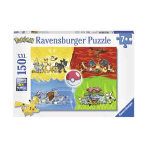Pokémon Puzzle Ravensburger - Druhy Pokémonů XXL - 150 dílků