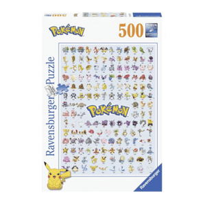 Pokémon Puzzle Ravensburger - Prvních 151 Pokémonů - 500 dílků