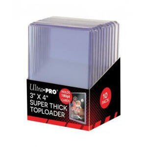 Toploader Ultra Pro 3x4 Super Thick 180PT Toploaders - 10 ks