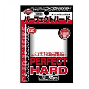Obaly na karty KMC Standard Sleeves - Perfect Hard - 50 ks