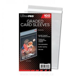 Obaly na karty Ultra Pro Standard - Graded Resealable - 100 ks