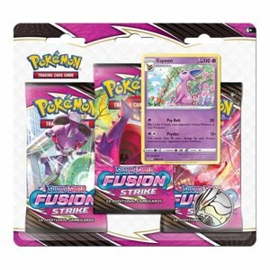 Pokémon Sword and Shield - Fusion Strike 3 Pack Blister - Espeon