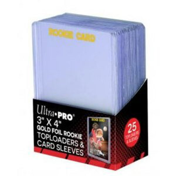 Toploader Ultra Pro 3x4 Rookie Toploaders and Card Sleeves - 25 ks