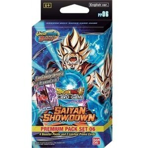 DragonBall Super Card Game - Premium Pack Set - Saiyan Showdown