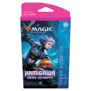 Magic the Gathering Kamigawa: Neon Dynasty Theme Booster - Blue