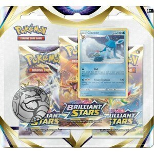 Pokémon Sword and Shield - Brilliant Stars 3 Pack Blister - Glaceon