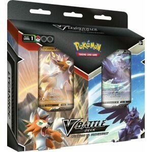 Pokémon V Battle Deck Bundle Lycanroc V vs Corviknight V