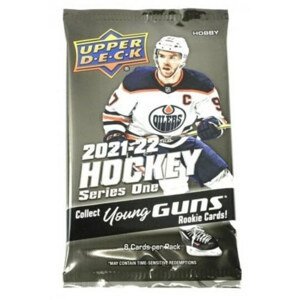 2021-22 NHL Upper Deck Series One Hobby balíček - hokejové karty