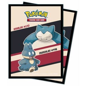 Pokémon: 65 obalů na karty Snorlax and Munchlax