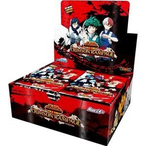 My Hero Academia Collectible Card Game - Booster Display Series 02: Crimson Rampage