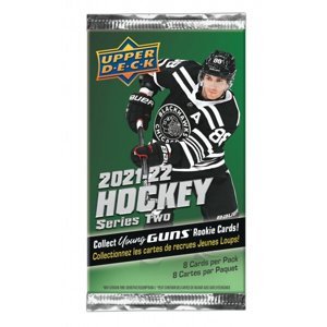 2021-22 NHL Upper Deck Series Two Retail balíček - hokejové karty