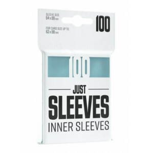 Obaly na karty Gamegenic Just Sleeves - Inner Sleeves - 100 ks