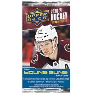 2020-21 Upper Deck Extended Series Retail booster - hokejové karty