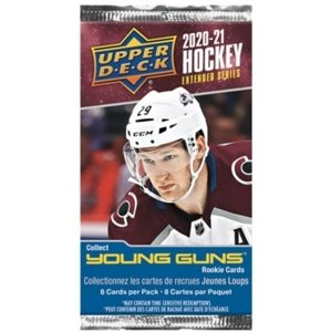 2020-21 Upper Deck Extended Series Retail booster - hokejové karty